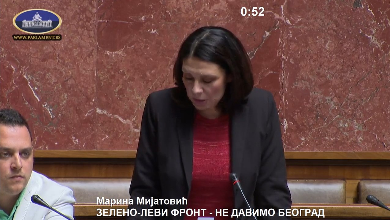 Narodna skupština Republike Srbije, Marina Mijatiović, 30.07.2024